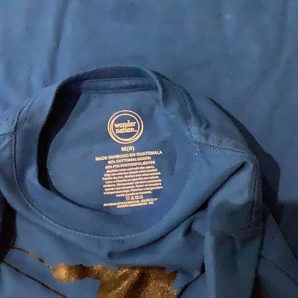 Wonder Nation - ‘LET IT RIP’ T-SHIRT - BLUE - BOY’S SIZE M - KIDS
